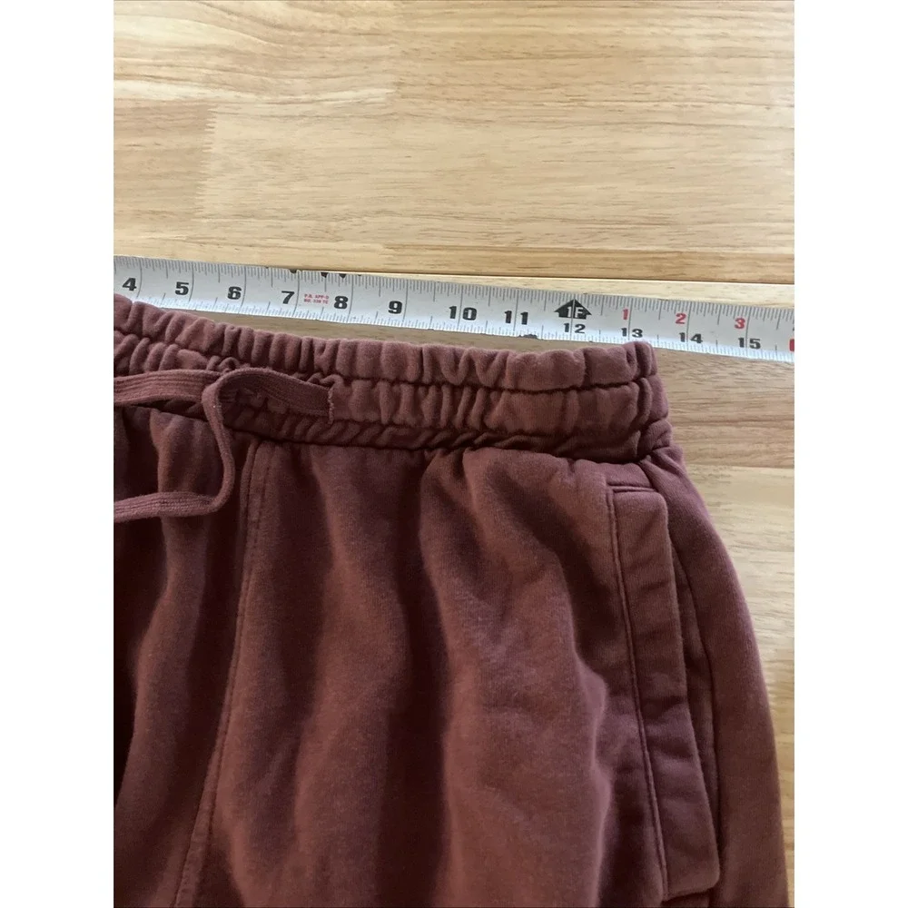 Gymshark Burgondy Joggers - Mens Size Medium